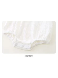 Flower Lacework Cotton Rompers -Kids Clothing Shop P 20240620153214350 492