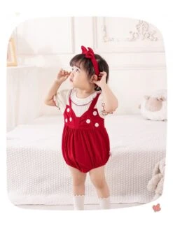 Colorblock Lacework Overalls Rompers 12 Colorblock Lacework Overalls Rompers -Kids Clothing Shop P 20240620154818061 814