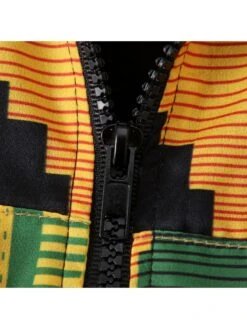 Colorblock Crewneck Long Sleeve Bohemian Boy Coat -Kids Clothing Shop P 20240620172804592 142