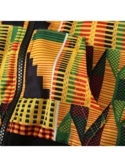 Colorblock Crewneck Long Sleeve Bohemian Boy Coat -Kids Clothing Shop P 20240620172806213 306