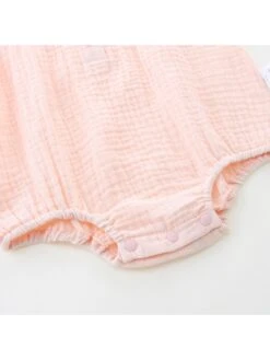 Embroidery Flower Buckle Rompers -Kids Clothing Shop P 20240620175229244 763