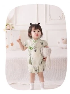 Tassel Crewneck Cotton Rompers -Kids Clothing Shop P 20240620190002255 946