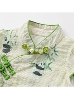 Tassel Crewneck Cotton Rompers -Kids Clothing Shop P 20240620190006141 130