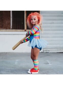 Colorblock Halter Letter Christmas Girl Clothing Sets -Kids Clothing Shop P 20240621090426732 553