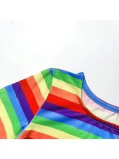 Colorblock Halter Letter Christmas Girl Clothing Sets -Kids Clothing Shop P 20240621090433380 849