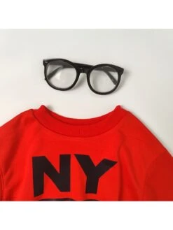 Letter Crewneck Cropped Girl Clothing Sets -Kids Clothing Shop P 20240621092438631 293