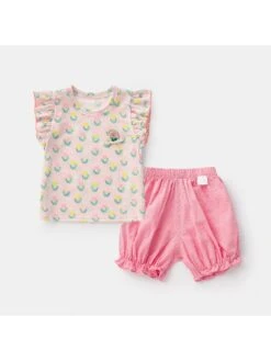 Flower Crewneck Baggy Sets -Kids Clothing Shop P 20240621093214098 653