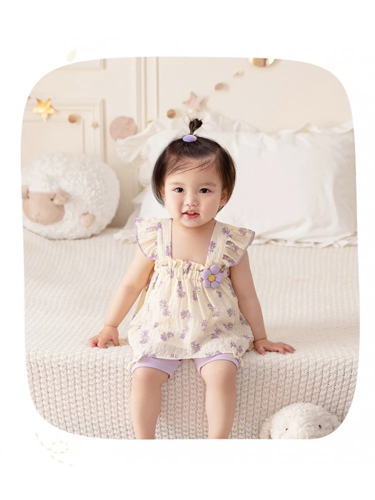 Bow Square Neck Cotton Sets 3 Bow Square Neck Cotton Sets - Image 3