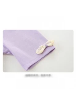 Bow Square Neck Cotton Sets 23 Bow Square Neck Cotton Sets -Kids Clothing Shop P 20240621141610553 458