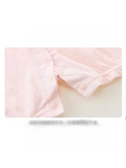 Bow Flower Single Breasted Sleepsuits -Kids Clothing Shop P 20240621142038475 874