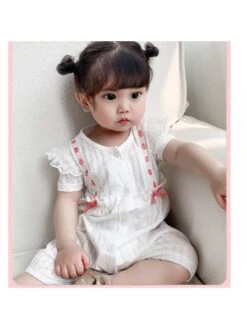 Bow Crewneck Cotton Sleepsuits 10 Bow Crewneck Cotton Sleepsuits -Kids Clothing Shop P 20240621143607611 438