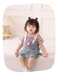 Bow Flower Cotton Sets -Kids Clothing Shop P 20240621145215608 711