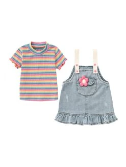Bow Flower Cotton Sets -Kids Clothing Shop P 20240621145217200 799