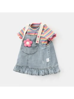 Bow Flower Cotton Sets -Kids Clothing Shop P 20240621145217668 641