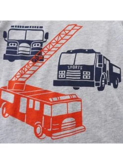 Cartoon Pattern Crewneck Loose Boy Clothing Sets -Kids Clothing Shop P 20240622162003172 207