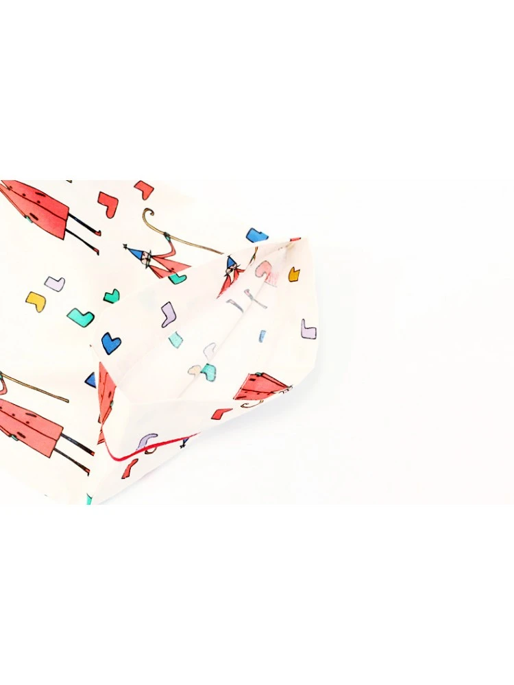 Cartoon Colorblock Cotton Girl 3 Piece Sets 16 Cartoon Colorblock Cotton Girl 3 Piece Sets - Image 16