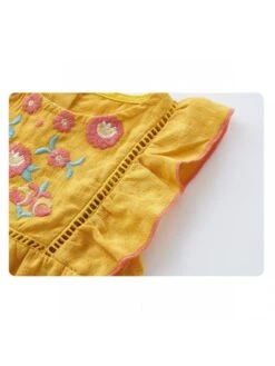 Flower Hooded Cotton Rompers -Kids Clothing Shop P 20240624100433158 771