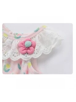 Flower Disty Floral Printing One Button Rompers -Kids Clothing Shop P 20240624102841034 433