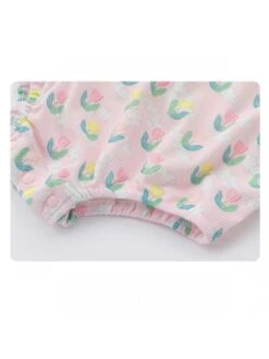 Flower Disty Floral Printing One Button Rompers -Kids Clothing Shop P 20240624102841354 221