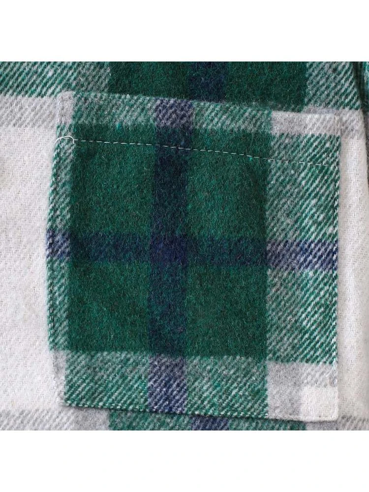 Colorblock Long Sleeve Cardigan Boy Coat 4 Colorblock Long Sleeve Cardigan Boy Coat - Image 4