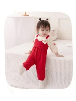 Bow Crewneck Overalls Sleepsuits -Kids Clothing Shop P 20240624111244203 178