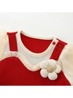 Bow Crewneck Overalls Sleepsuits -Kids Clothing Shop P 20240624111246918 469