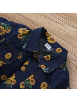 Flower Cotton Loose Boy Coat -Kids Clothing Shop P 20240624111633637 851