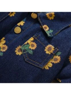 Flower Cotton Loose Boy Coat -Kids Clothing Shop P 20240624111634344 682