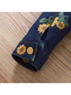 Flower Cotton Loose Boy Coat -Kids Clothing Shop P 20240624111635885 742