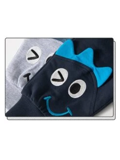 Animal Figure Cotton Mid-rise Boy Pants -Kids Clothing Shop P 20240624114801769 925