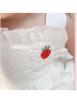 Hollow-out Crewneck Cotton Rompers -Kids Clothing Shop P 20240624141238125 981