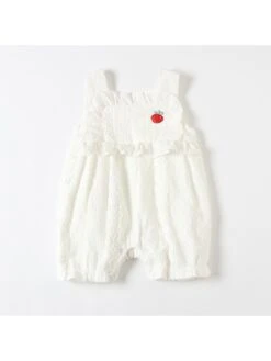 Hollow-out Crewneck Cotton Rompers -Kids Clothing Shop P 20240624141238452 569