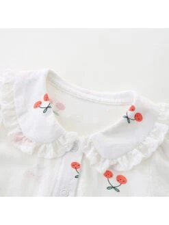 Bow Lacework Buckle Rompers -Kids Clothing Shop P 20240624145603935 356