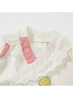 Surplice Neck Short Sleeve Cotton Rompers 10 Surplice Neck Short Sleeve Cotton Rompers -Kids Clothing Shop P 20240625092016241 793