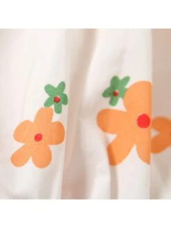 Bow Flower Cotton Rompers -Kids Clothing Shop P 20240625093609619 635