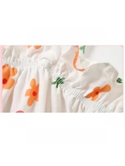 Bow Flower Cotton Rompers -Kids Clothing Shop P 20240625093610792 595