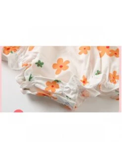 Bow Flower Cotton Rompers -Kids Clothing Shop P 20240625093611106 838