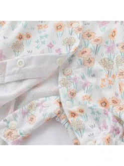 Crewneck Short Sleeve Single Breasted Sleepsuits -Kids Clothing Shop P 20240625094820853 129