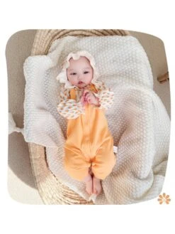 Hooded Cotton Single Breasted Sleepsuits 11 Hooded Cotton Single Breasted Sleepsuits -Kids Clothing Shop P 20240625110025065 588