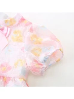 Bow Crewneck Cotton Rompers -Kids Clothing Shop P 20240625111222458 917