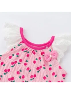 Bow Flower Crewneck Rompers 16 Bow Flower Crewneck Rompers -Kids Clothing Shop P 20240625112440978 239