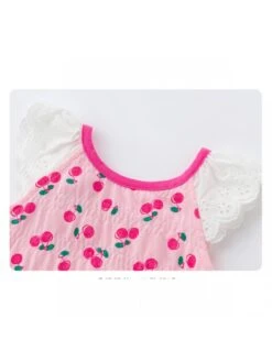 Bow Flower Crewneck Rompers 21 Bow Flower Crewneck Rompers -Kids Clothing Shop P 20240625112443445 726