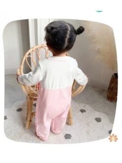 Bow Colorblock Cozy Sleepsuits -Kids Clothing Shop P 20240625115606204 831